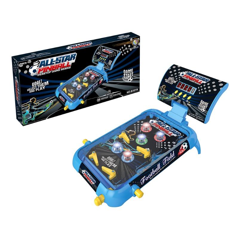 Foosball and Pinball Table with Light and Music Counters