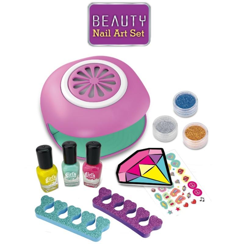 مجموعة فن الأظافر والتاتو 2 في 1