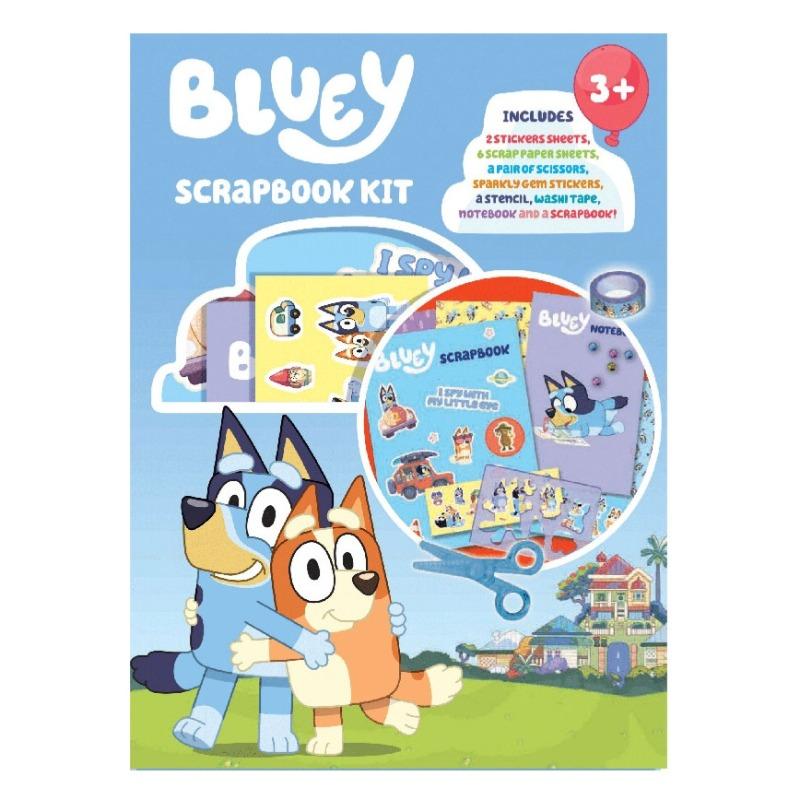 Bluey Scrapbook Kit