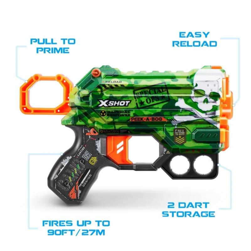 X Shot Mix Combo Pack 2Pk Dread And 2Pk Menace