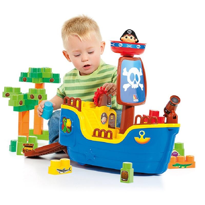 مولتو - مجموعة تركيب سفينة القراصنة 30 قطعة