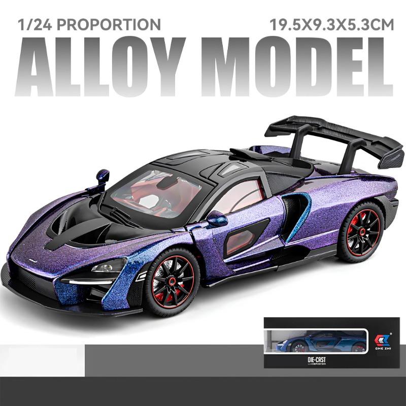 1:24 Supercar Senna Die Cast - White