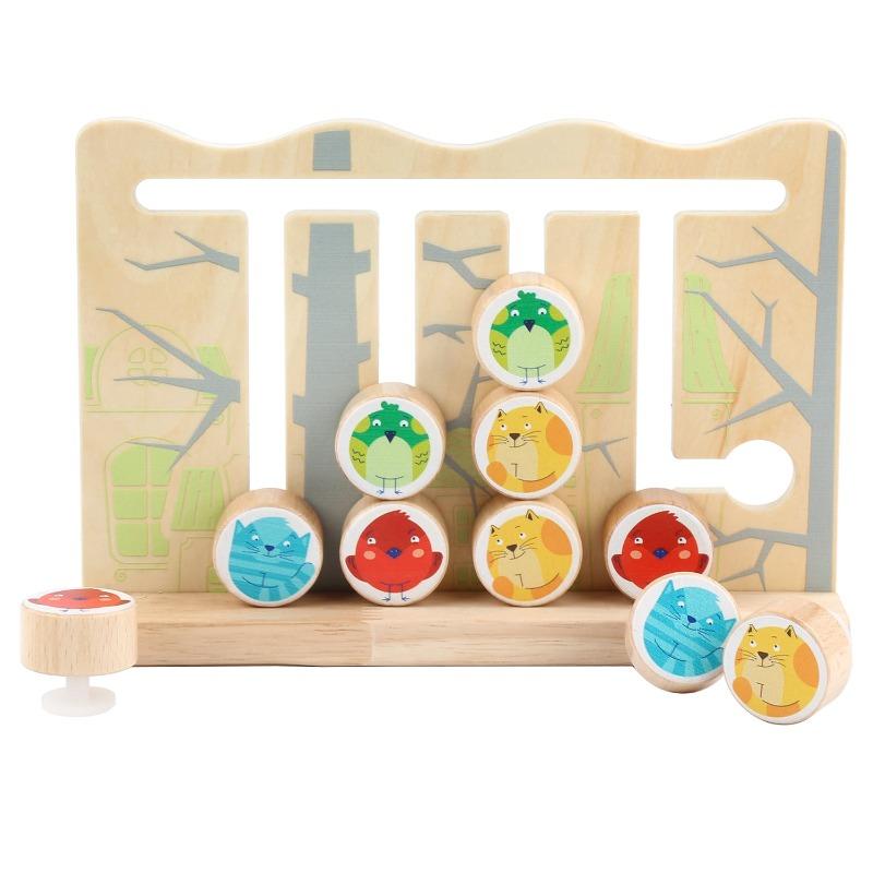 Lucy And Leo Wooden Birds And Cats Mosaic Game