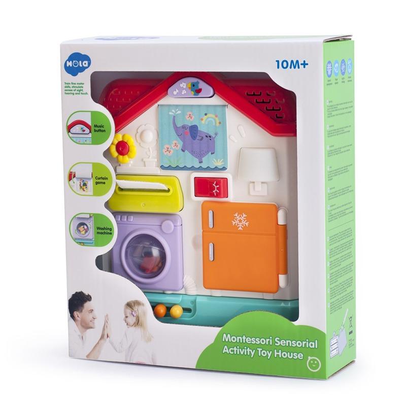 Hola Montessori Sensorial Activity Toy House