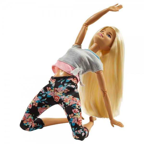 Barbie Made To Move Fitness Doll-Pink