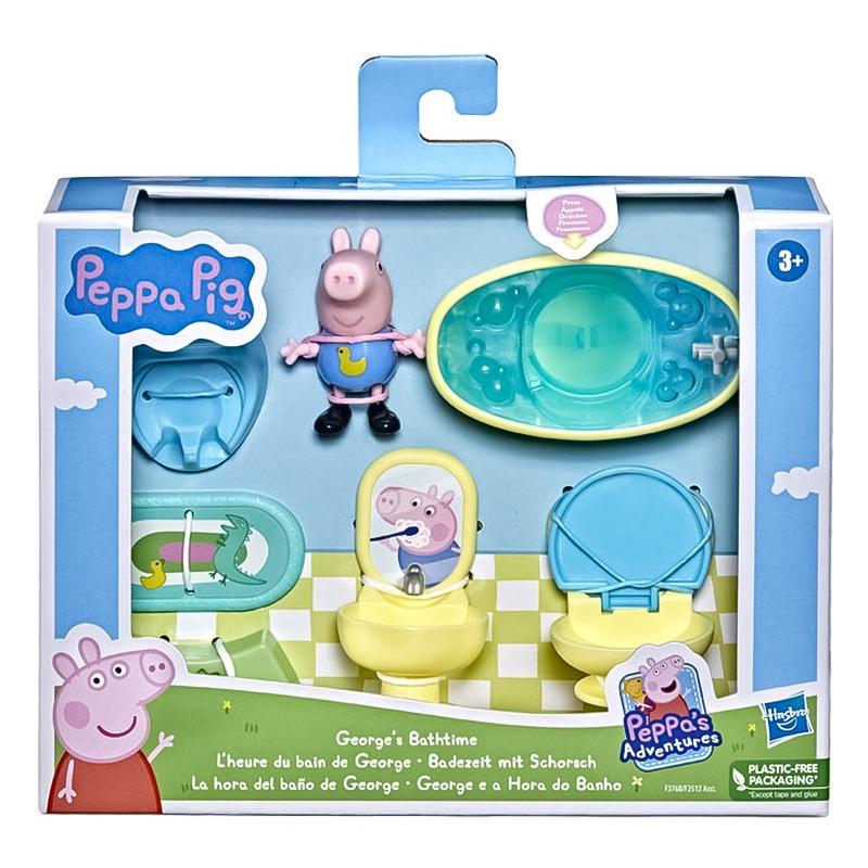 Peppa Pig Little Spaces George Bathtime Playset