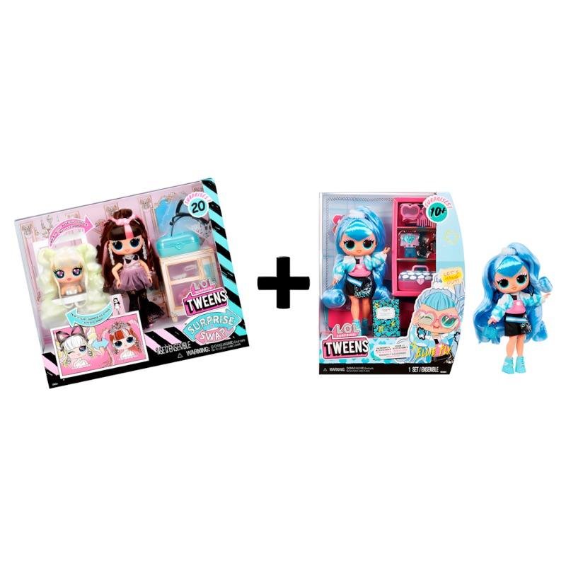 حزمة لول سربرايز - دمية توينز سربرايز سواب + دمية توينز فاشن إيلي فلاي
