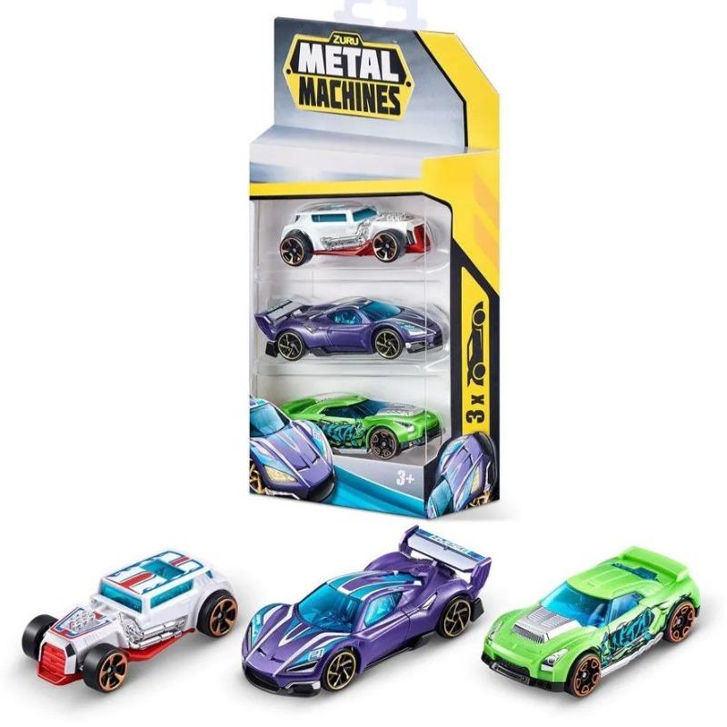 Zuru Metal Car Set 3 Pieces - Assorted