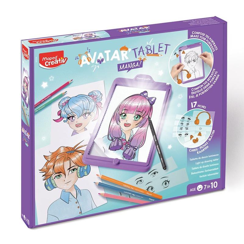 Maped Creativ Board Activities Avatar - Manga
