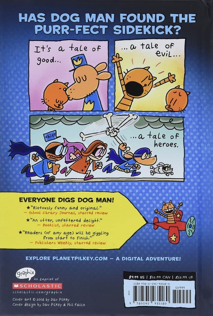 Scholastic Dog Man And Cat Kid Book