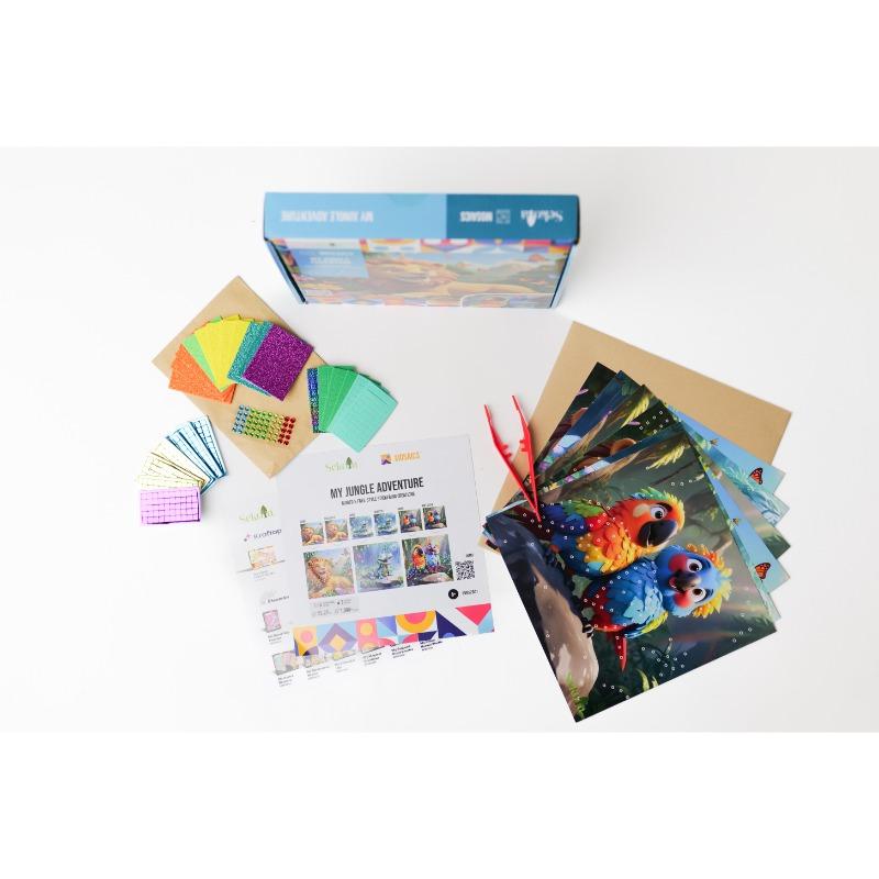 Sekoia Mosaic My Jungle Adventure - Creative Mosaic Art Set