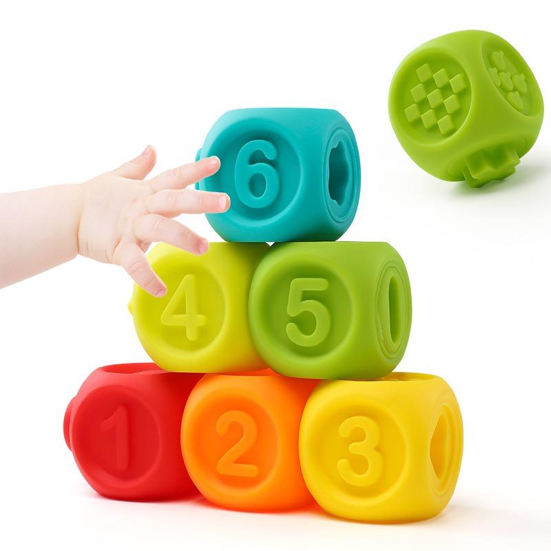 سوبيبير - صندوق مكعبات اليناء الملونة