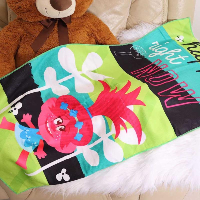 Trolls Microfiber Beach Towel 55 x 110 cm