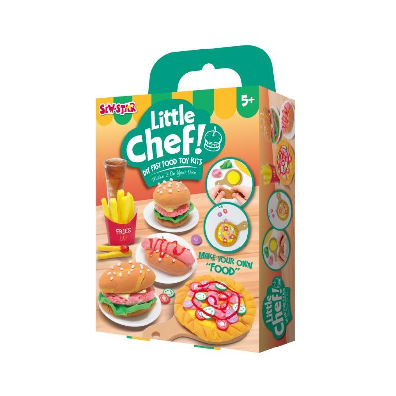 سيو ستار - مجموعة لعبة الصلصال داي فاست فود للاطفال