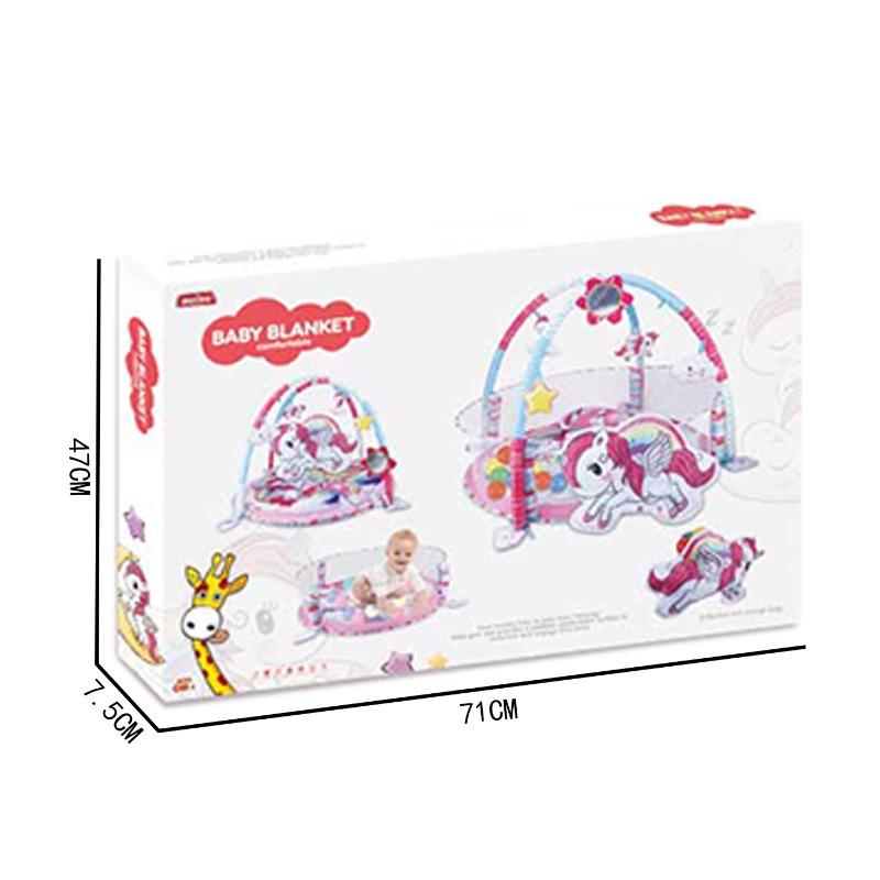 حصيرة الأنشطة الرياضية تومي مات للاطفال بتصميم يونيكورن