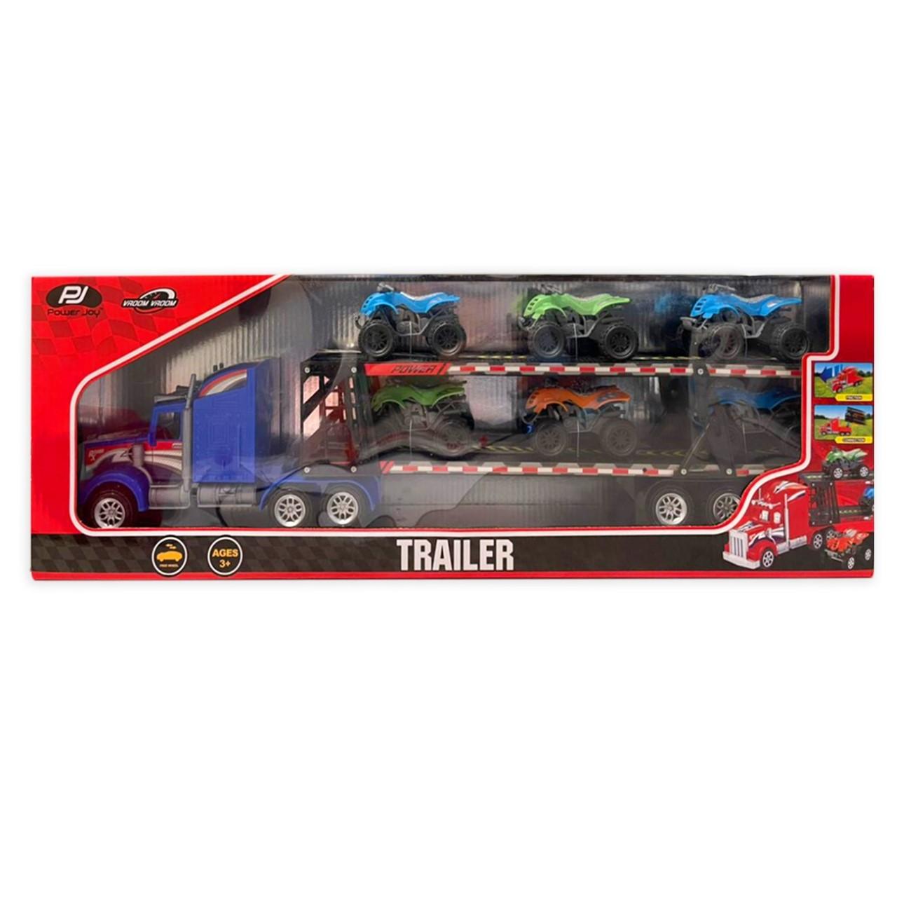 باور جوي - في فروم شاحنة حاملة دبابات لون أزرق