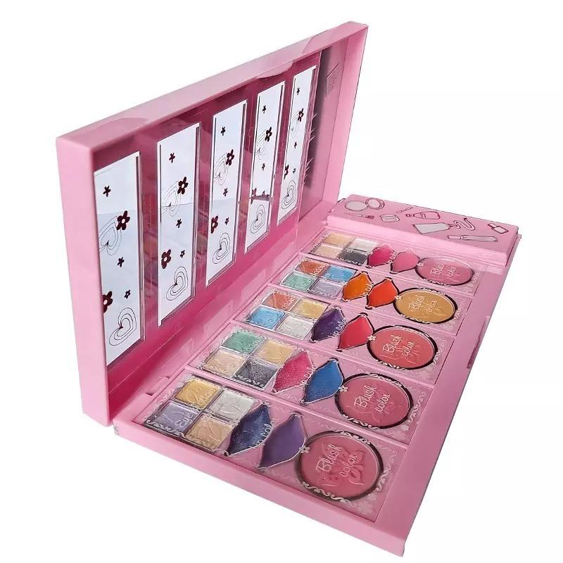 Buy 1 Get 1 Free Sparkle And Gliter Make Up Set - Heart + 5 Styles Palette Makeup Kit