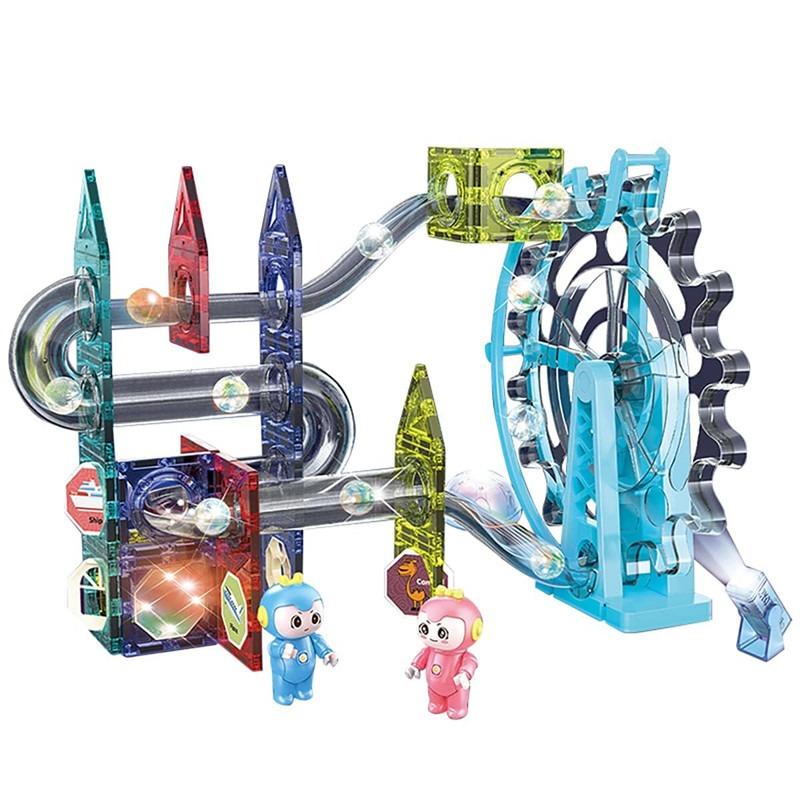 Dige Magnetic Marble Run Set - 80pcs