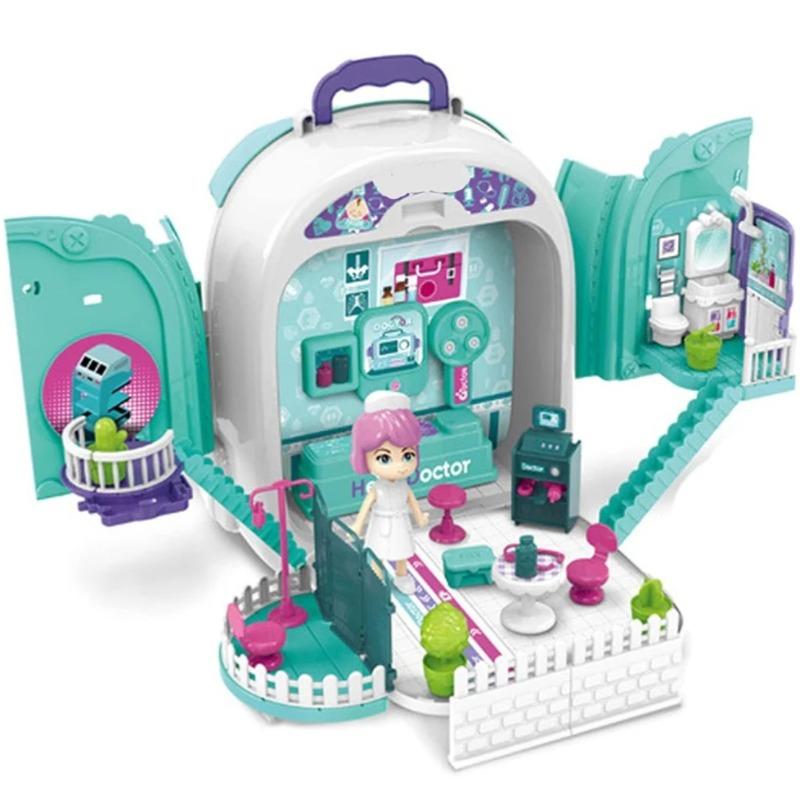 Doctor Clinic Backpack Playset For Kids
