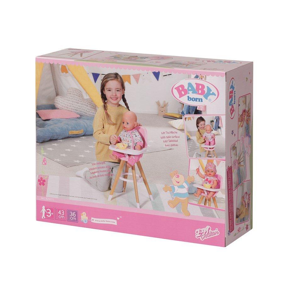 Baby Born Food High Chair For Dolls