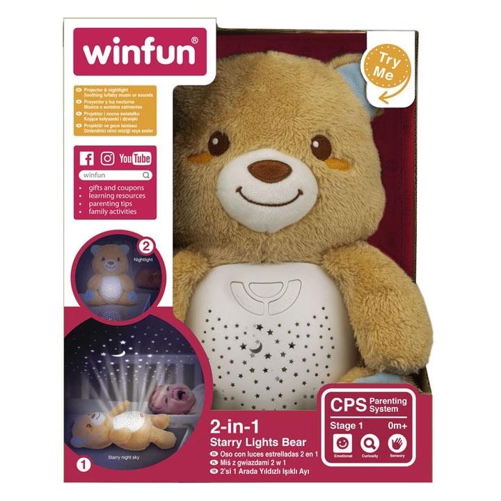 Winfun Starry Lights Bear 2 In 1