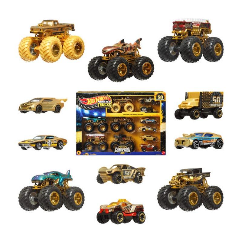 Hot Wheels 1:64 Bigfoot Trophy Champions Car&Truck Multipack