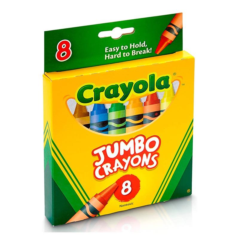 Crayola Jumbo Crayons 8 ct.