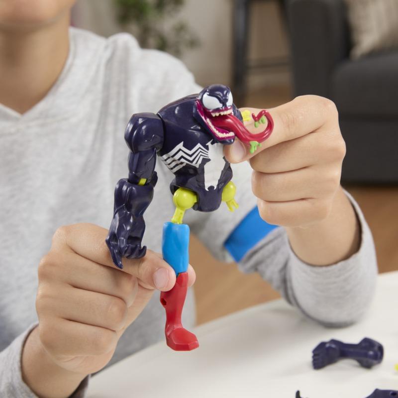 Mix Mashers Marvel Venom vs. Venomized Spider-Man