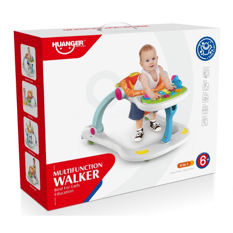 Huanger 4 In 1 Multifunctional Baby Walker
