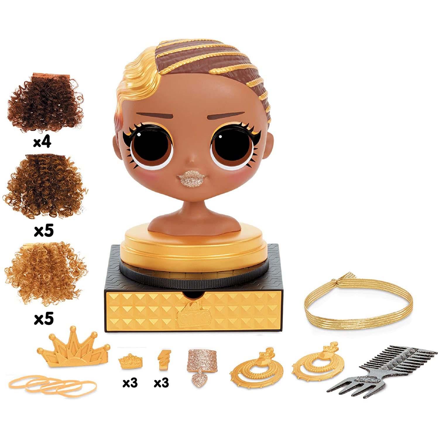 L.O.L. Surprise Amazing Surprise And OMG Styling Head Bundle - 2 Pcs