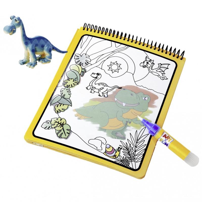 سيمبا - كتاب تلوين دينو سيمبا مع قلم مائي