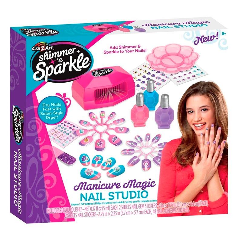 Cra-Z-Art Shimmer N Sparkle Manicure Magic Nail Studio