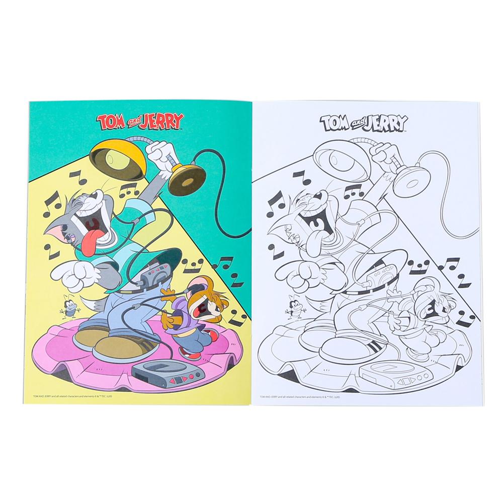 توم أند جيري - كتاب تلوين