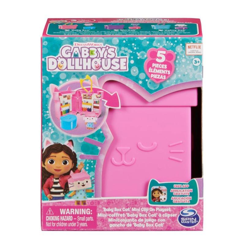 Gabby's Dollhouse Mini Clip On Playset