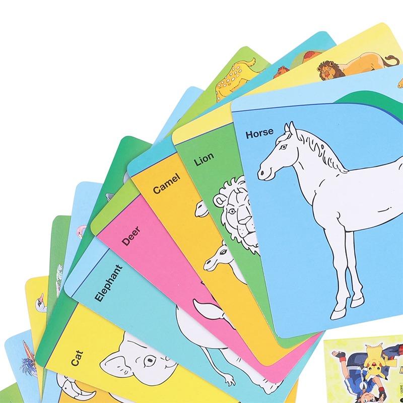 Minds At Play Color It Animals and Birds - 12 Cards