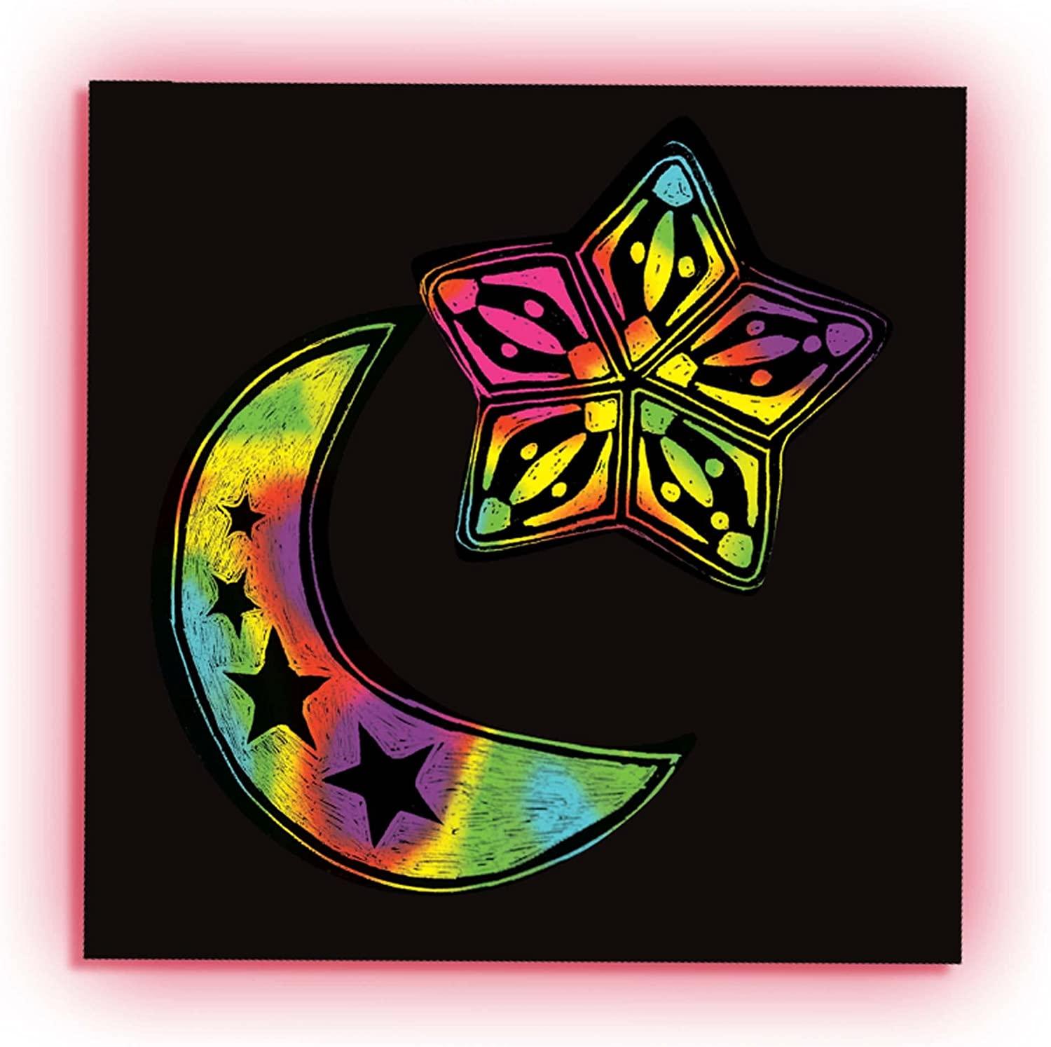 Melissa and Doug Rainbow Mini Scratch Art Notes