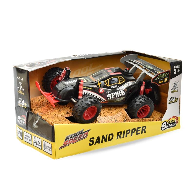 Sand Ripper RC Car – Black & Red