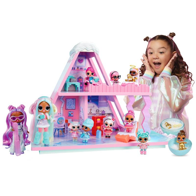 LOL Surprise Winter Snow Chalet With 15 Surprise