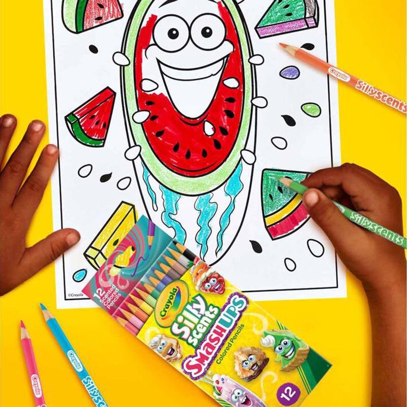 كرايولا - أقلام رصاص ملونة سيلي سينتس سماش أوبس عدد 12