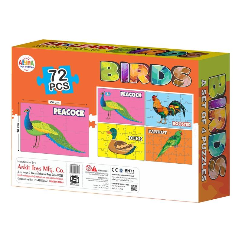 Fix & Learn Birds Jigsaw Puzzle Kit