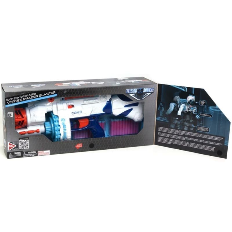 Cryo Agent Vortex Phaser Blaster Blaze Storm Bullet Gun