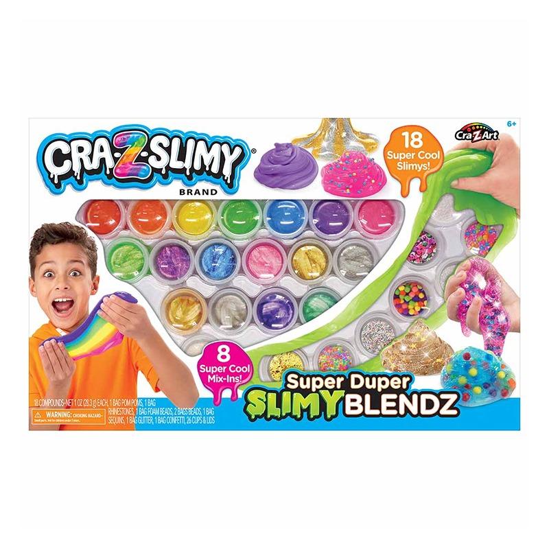 كري زي آرت - مجموعة صلصال سلايمي سوبر بلايندز