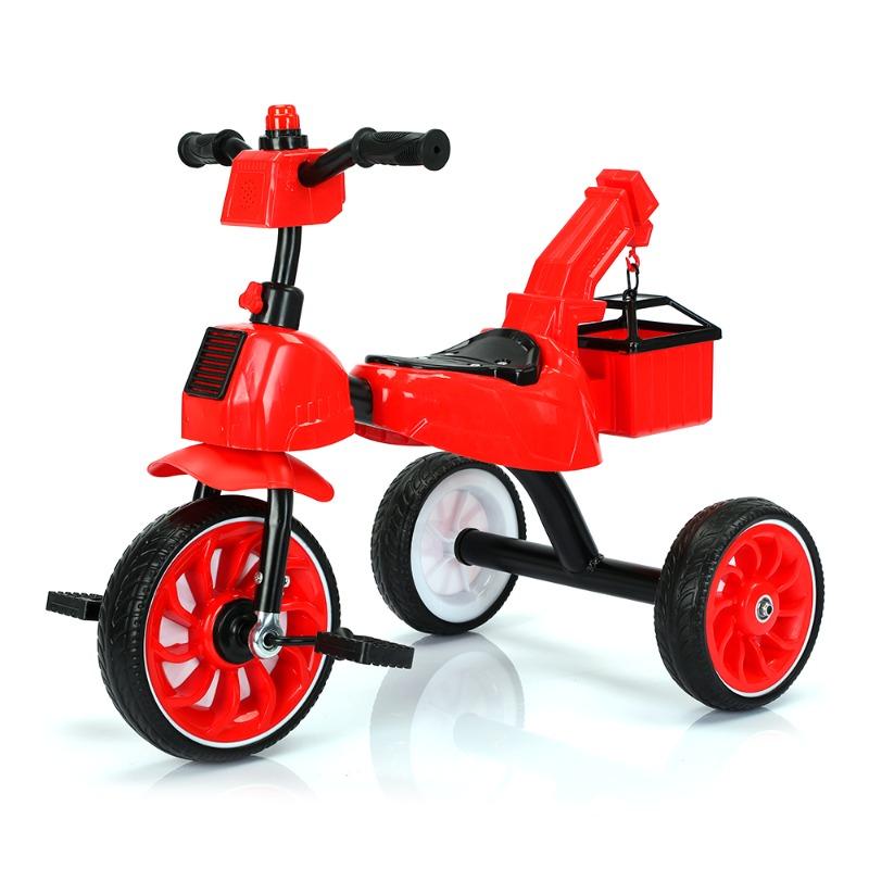 Children Tricycle Crane With Light & Music