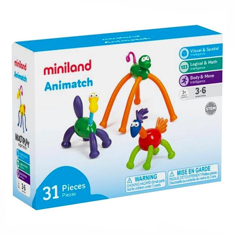 ميني لاند - لعبة التشكيل انيماتش 31 قطعة