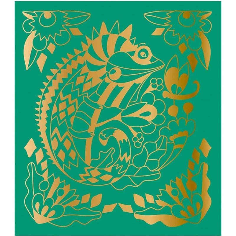 Janod Scratch Art Animals Of The World