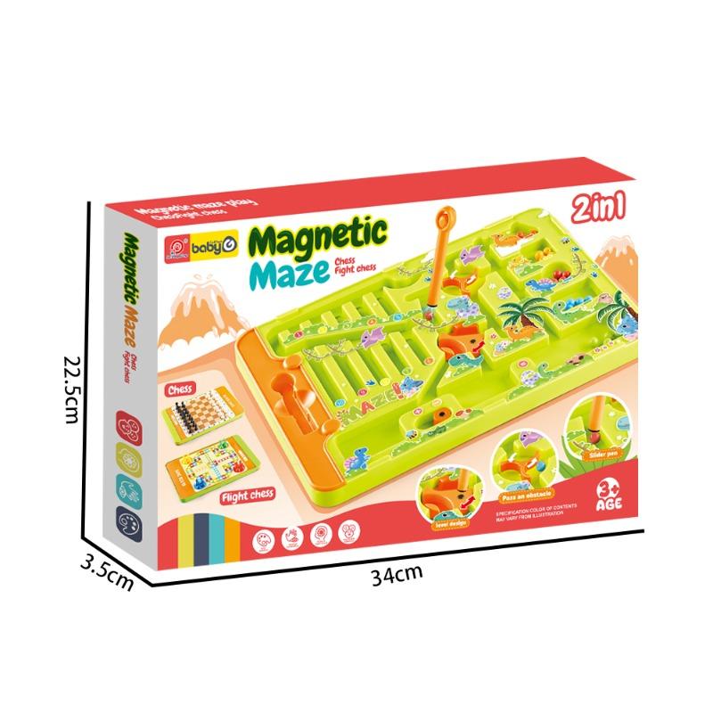 Whoopi Ludo 2 in 1 Magnetic Maze