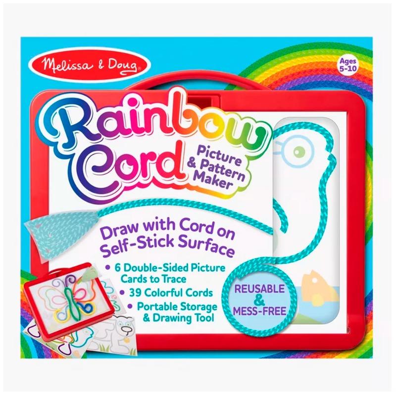 Melissa and Doug Rainbow Cord and Picture Pattern Maker