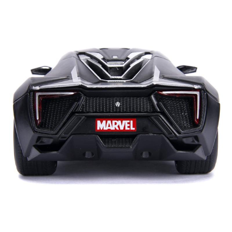 Marvel Avengers Lykan Hypersport With Black Panther Figure