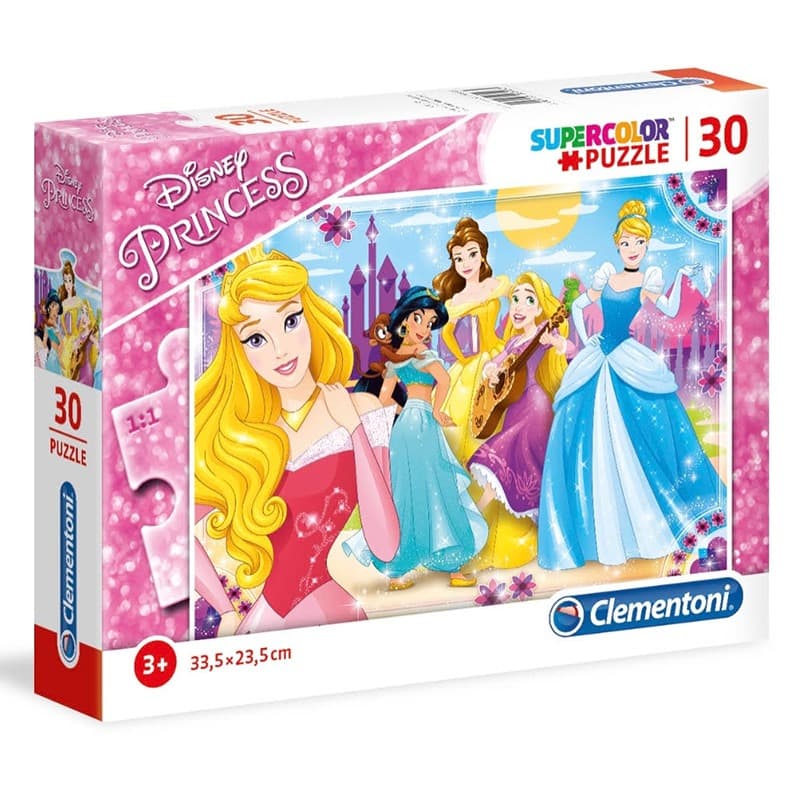 Clementoni Supercolor Disney Princess 30 Pcs