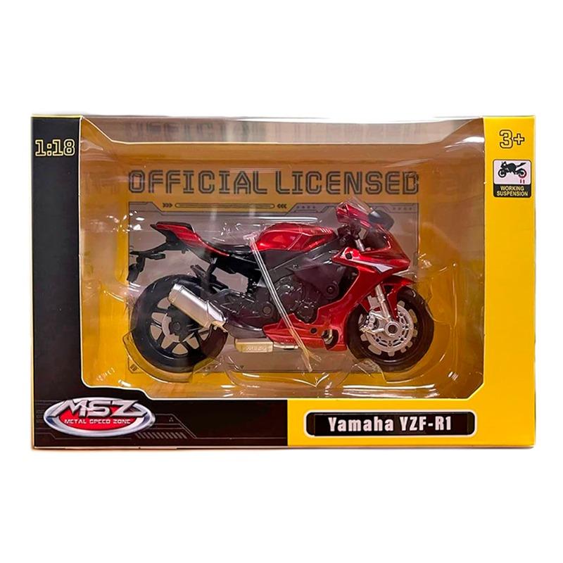 D-Power Yamaha motorcycle - Black and Red